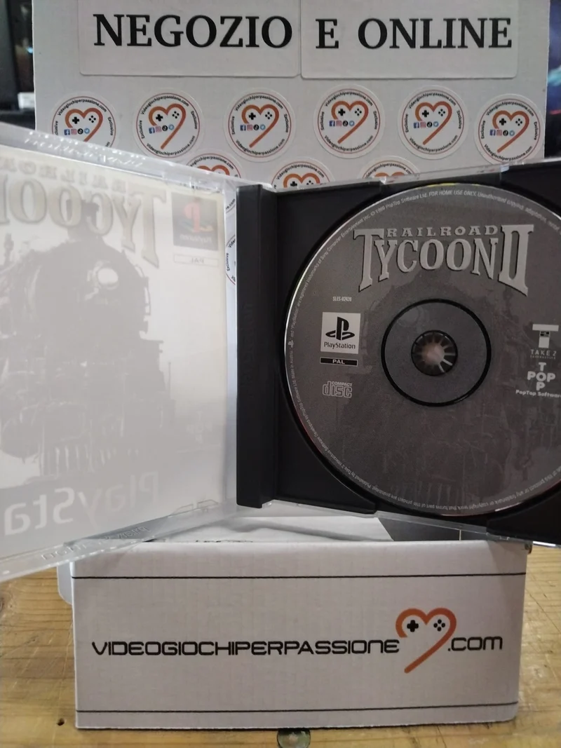 RAILROAD TYCOON II PS1 (versione italiana, spagnola)