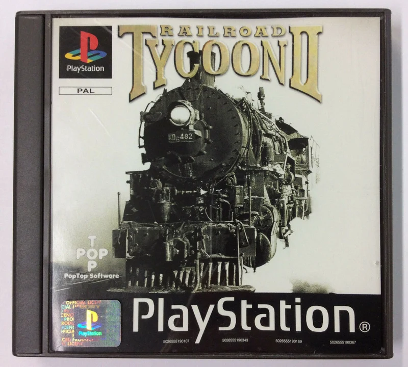 RAILROAD TYCOON II PS1 (versione italiana, spagnola)