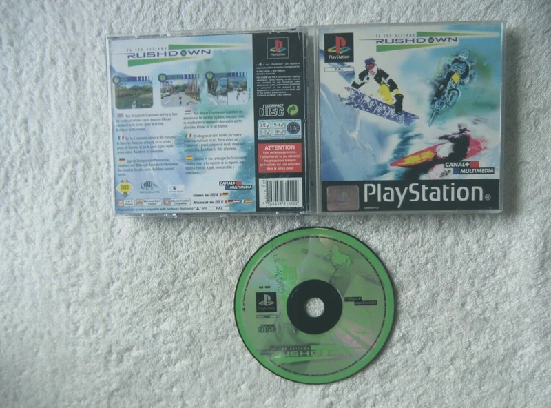 RUSHDOWN PS1 (versione europea)