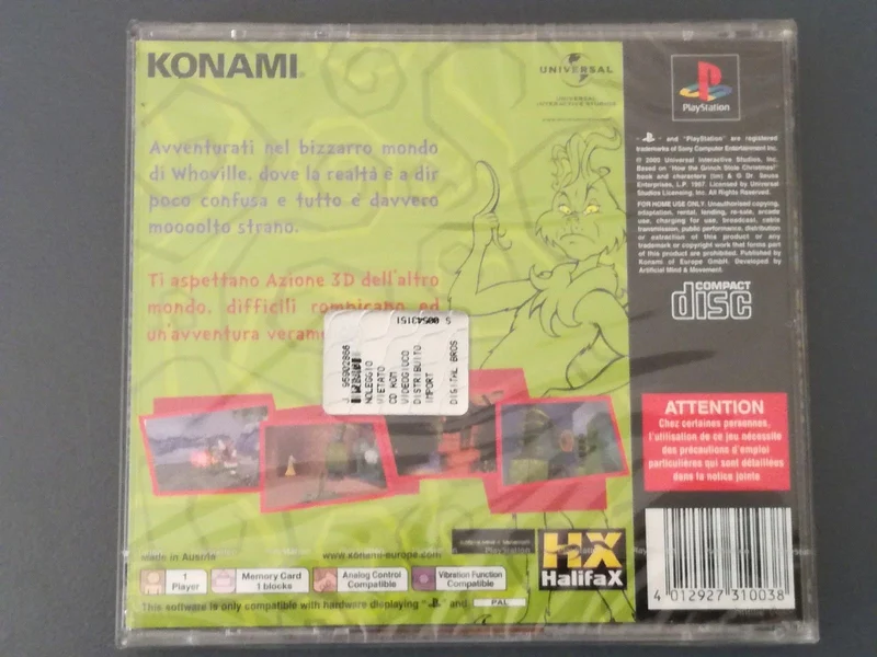 THE GRINCH PS1 (versione italiana)