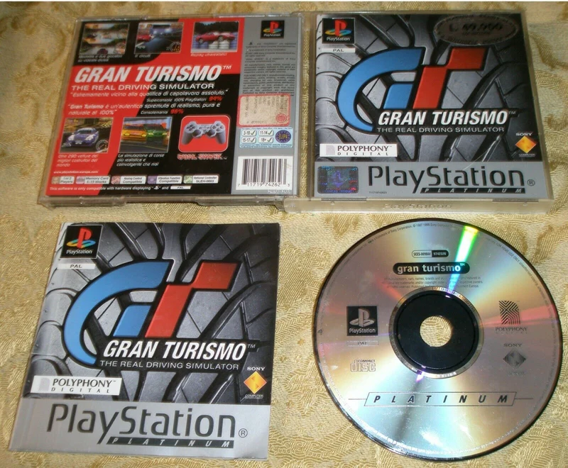 GRAN TURISMO PS1 (versione italiana)(platinum)