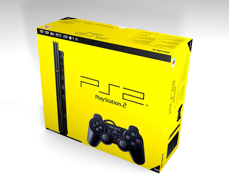 PlayStation 2 Console Slim Black – PlayStation 2