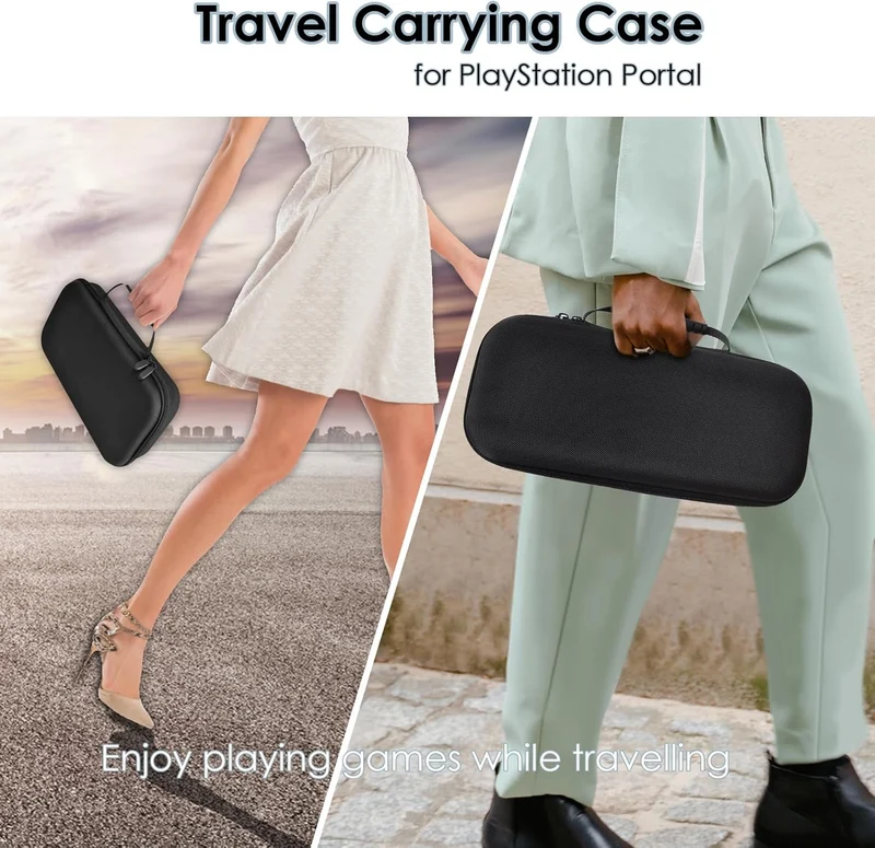 IUHOZI PS Portal Carrying Case, Hard Eva Shell Compatible with PlayStation