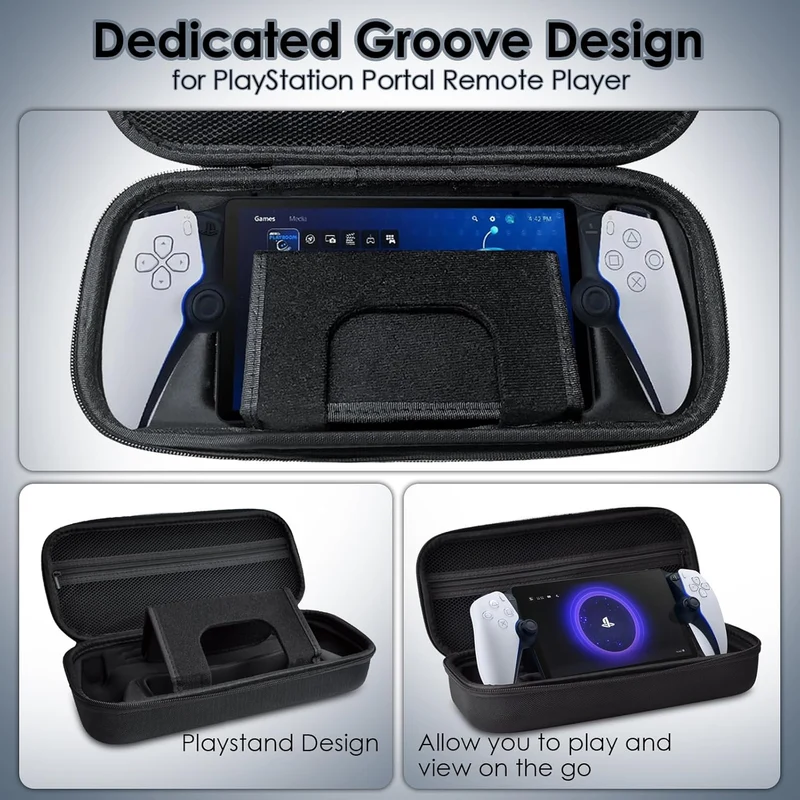 IUHOZI PS Portal Carrying Case, Hard Eva Shell Compatible with PlayStation