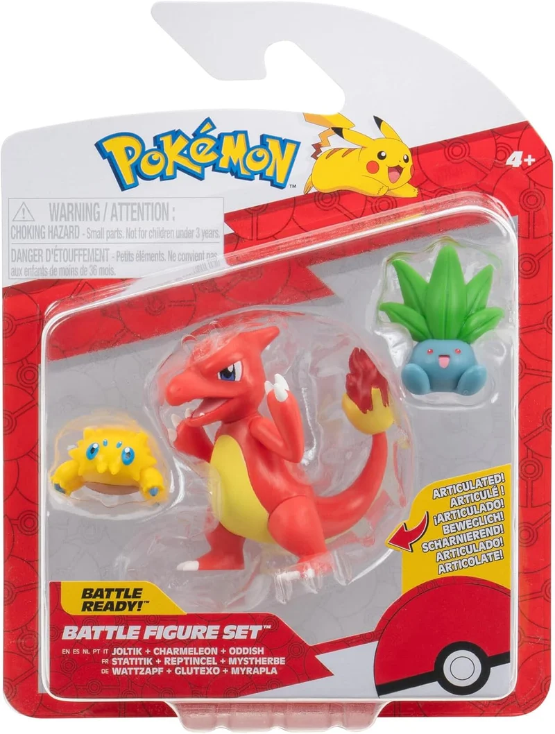 Pokémon 3 pack Battle Figure