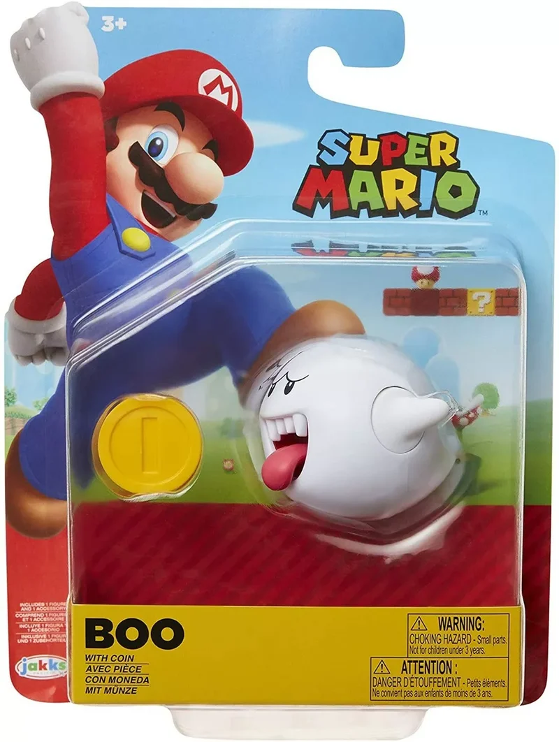 Super Mario 4" Figure Assortment – Collectible Action Figures