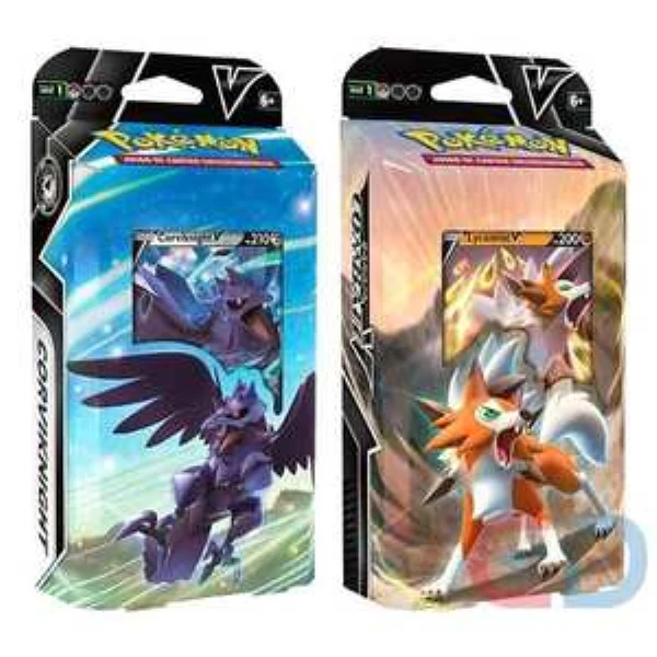 Pokémon Lycanroc / Corvikknight V Battle Decks TCG