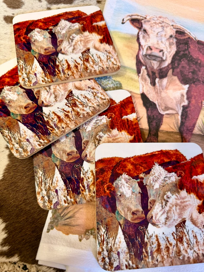 Hereford Coasters (4)