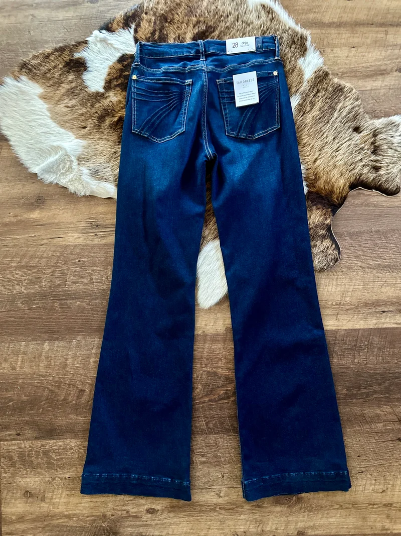 7FAM NAVY STITCH TRT DOJOS - 36” inseam