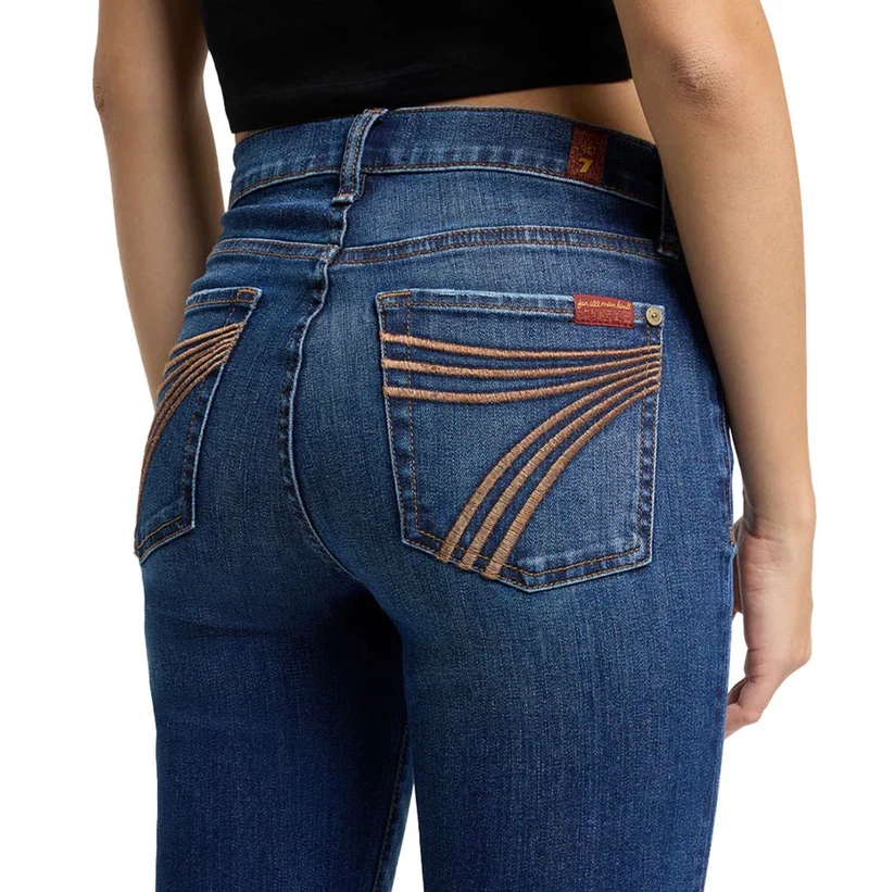 7FAM BRONZE STITCH 3DJ DOJOS - 32” inseam -
