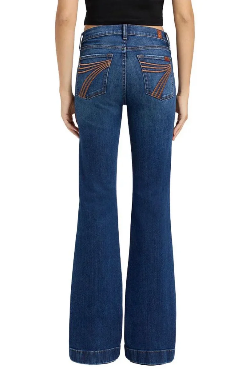 7FAM BRONZE STITCH 3DJ DOJOS - 32” inseam -