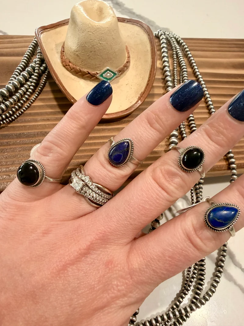 S Cooke Navajo made Rings