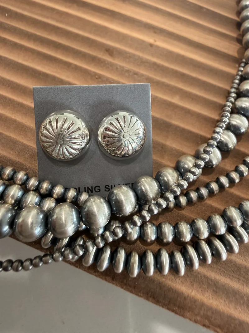 Sterling Stud Earring