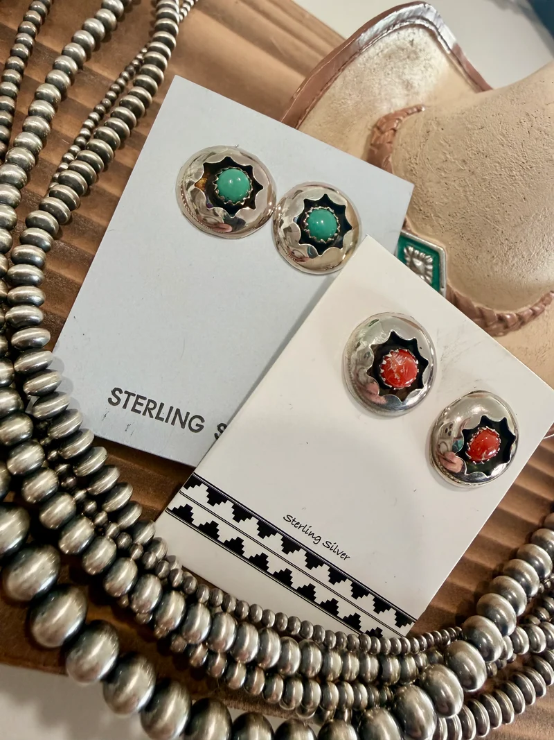 Zuni Stud Earrings