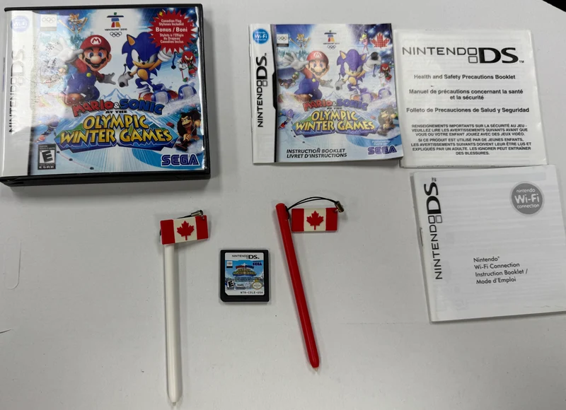 Mario and Sonic at the Olympic Winter Games - Nintendo DS