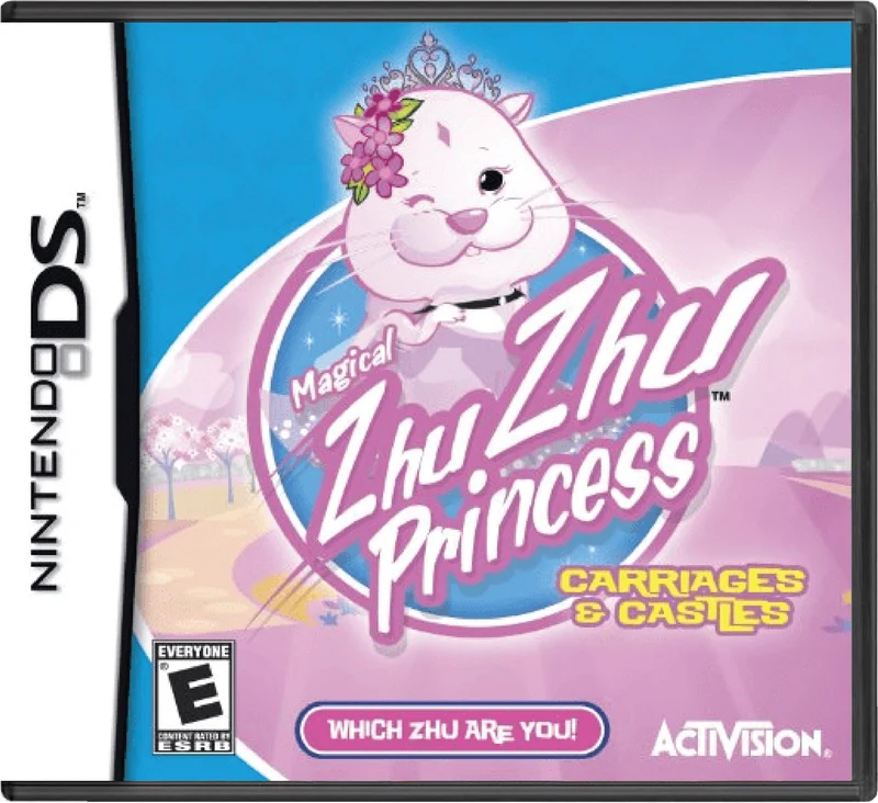 Magical Zhu Zhu Princess Carriages & Castles - Nintendo DS