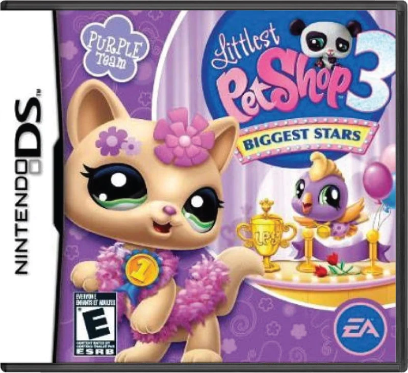 Littlest Pet Shop 3 Biggest Stars Purple Team - Nintendo DS