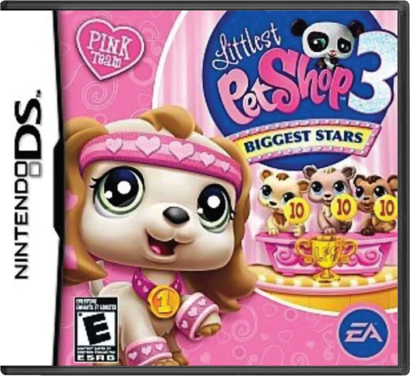 Littlest Pet Shop 3 Biggest Stars Pink Team - Nintendo DS