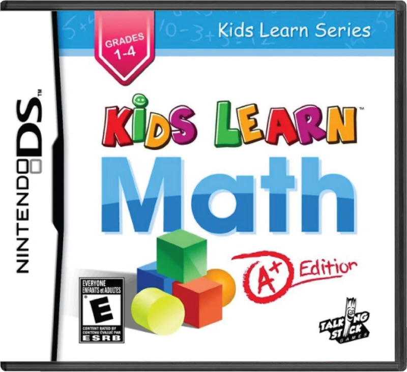 Learn Math for Grades 1-4 - Nintendo DS