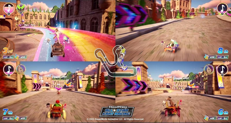 Nintendo Switch DreamWorks All-Star Kart Racing