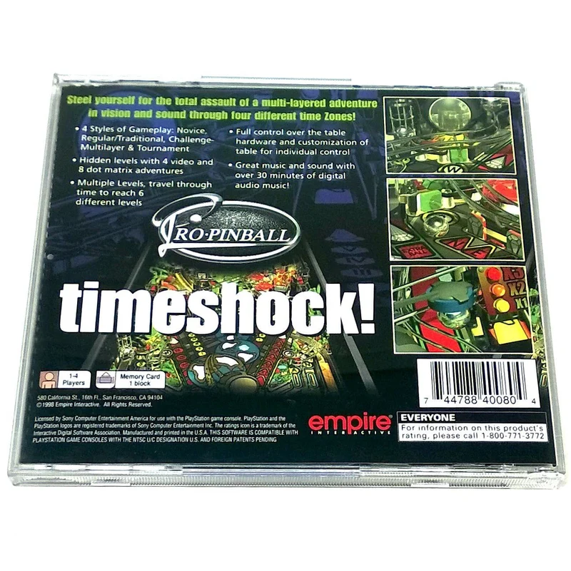Pro Pinball: Timeshock!
