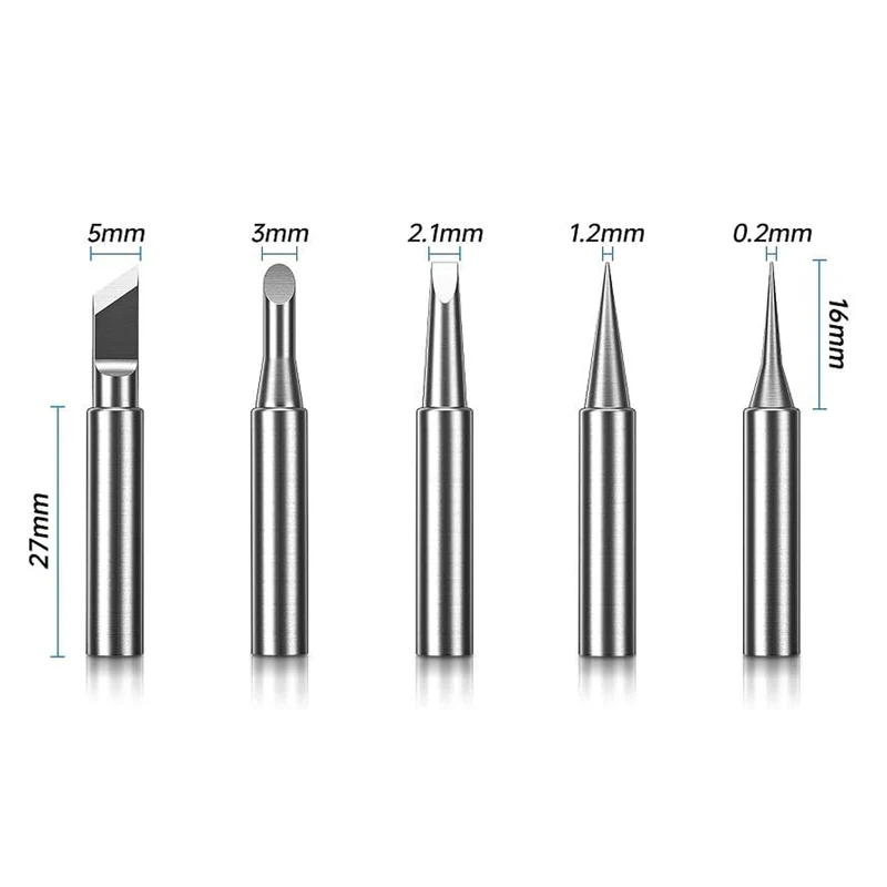 60W Adjustable LED Solder Iron Circuit Board Repair Kit - Tools