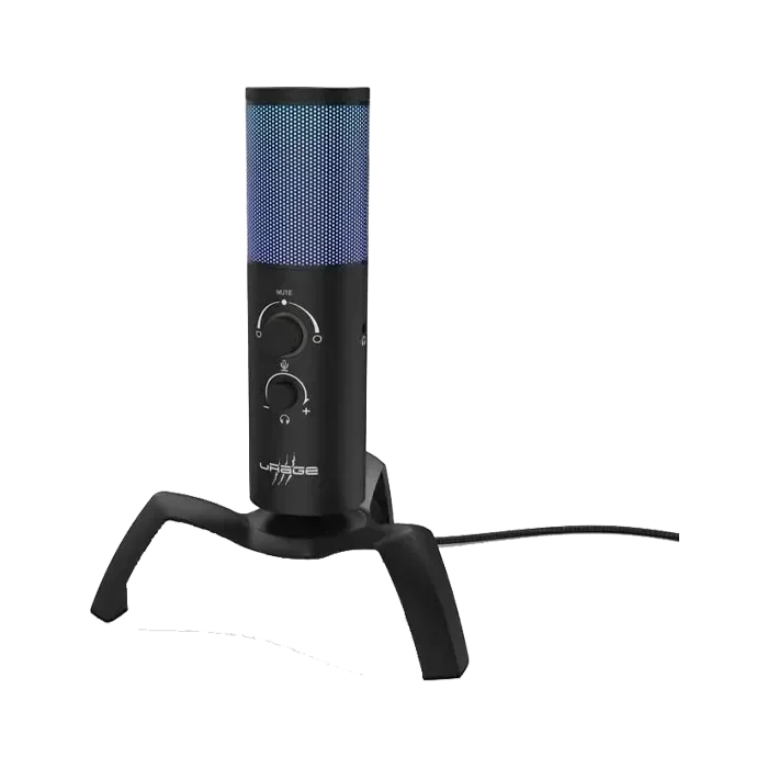 uRage Stream 750 HD Illuminated Streaming Microphone - Black