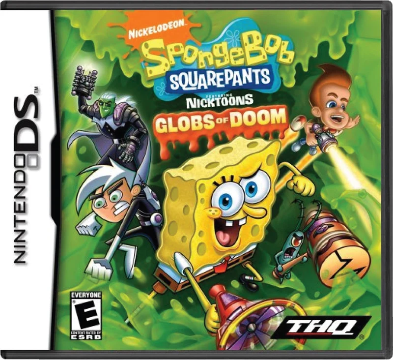 SpongeBob SquarePants Featuring Nicktoons Globs of Doom - Nintendo DS