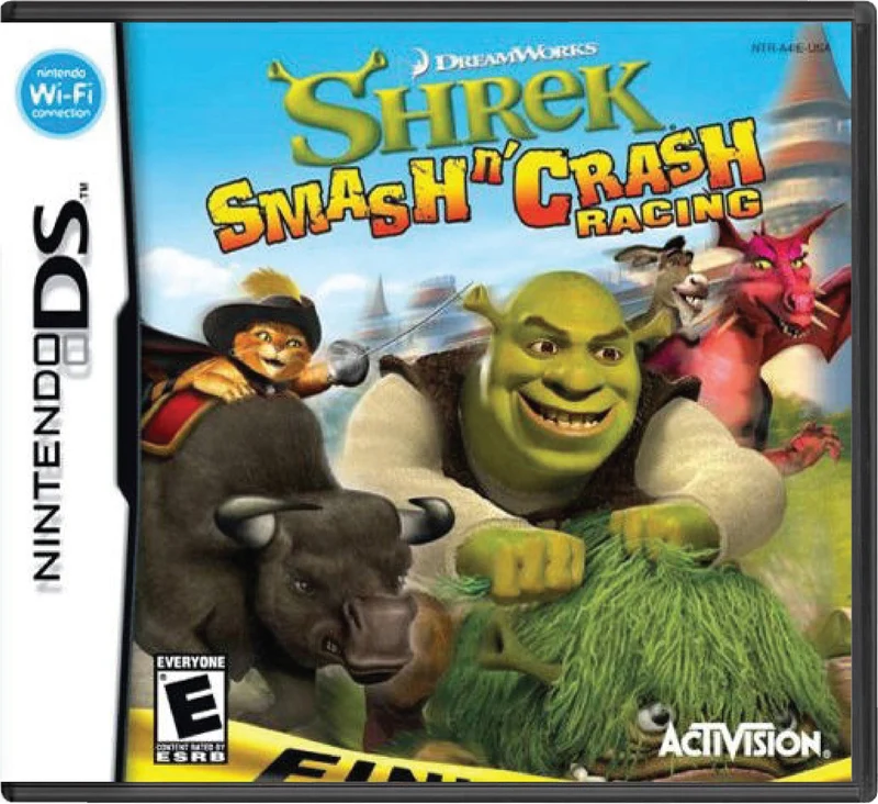 Shrek Smash and Crash Racing - Nintendo DS