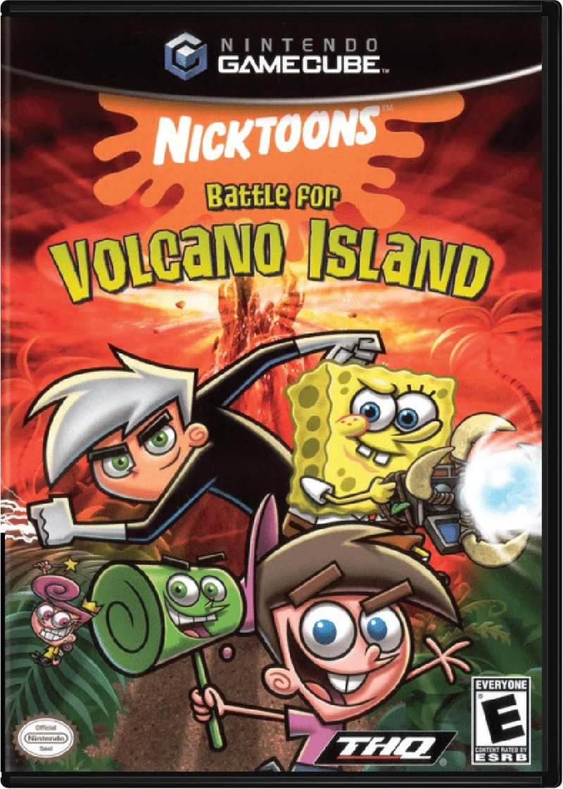 Nicktoons Battle for Volcano Island - Nintendo GameCube