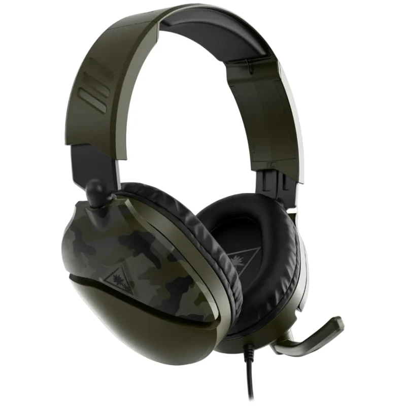 Cuffie Gaming Recon 70P Green Camo Multipiattaforma Turtle Beach