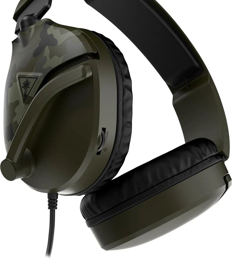 Cuffie Gaming Recon 70P Green Camo Multipiattaforma Turtle Beach
