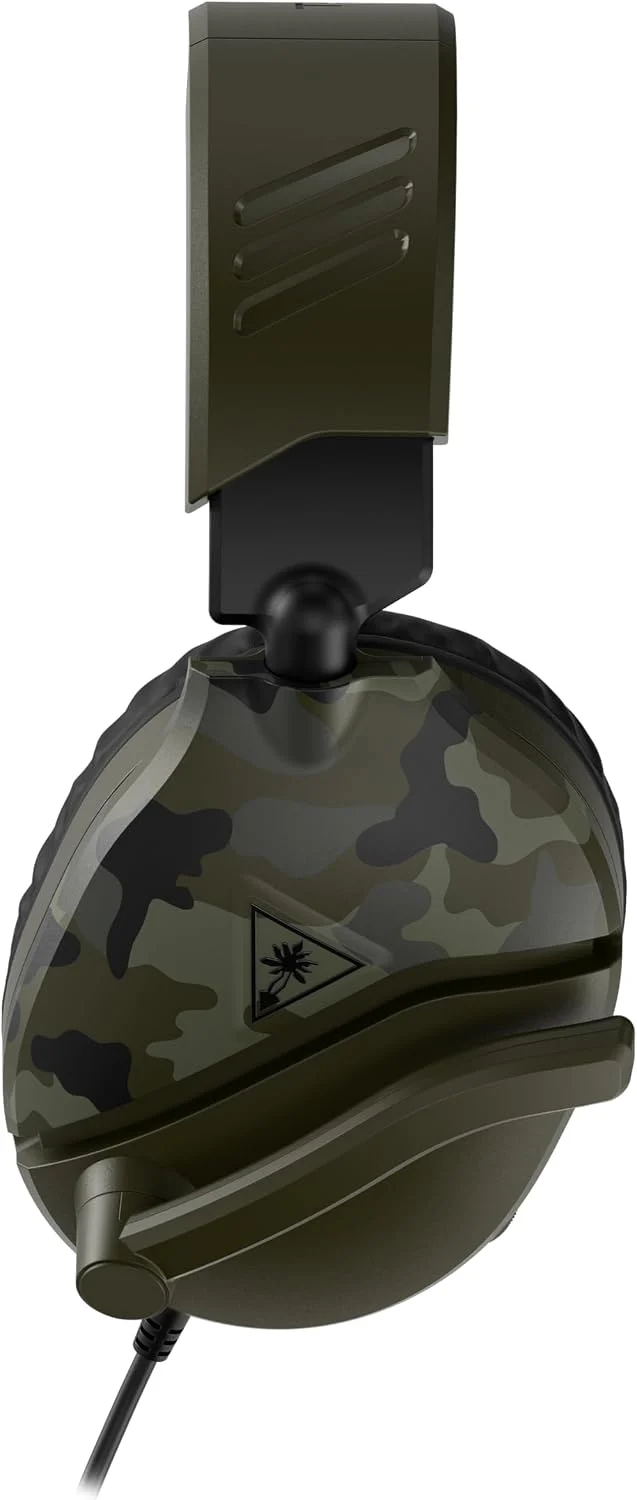 Cuffie Gaming Recon 70P Green Camo Multipiattaforma Turtle Beach