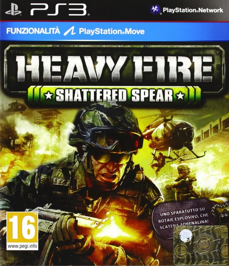 Heavy Fire Shattered Spear PS3 - Usato