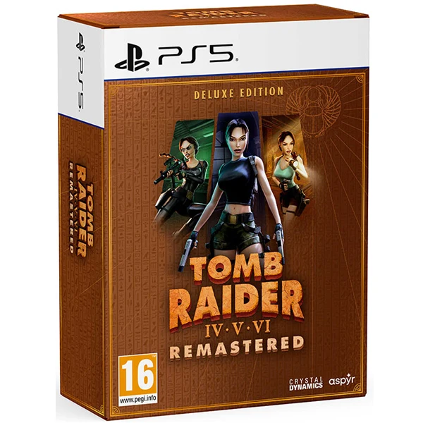 Tomb Raider 4-6 Remastered Deluxe Edition PS5 - Usato