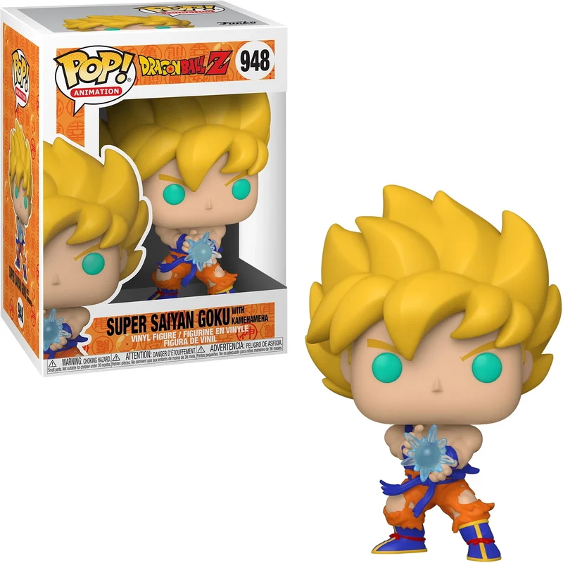 Funko Pop Dragon Ball Z Super Sayan Goku Kamehameha 948