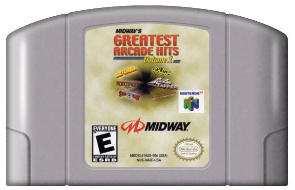 Midway's Greatest Arcade Hits Vol 1 - Nintendo N64