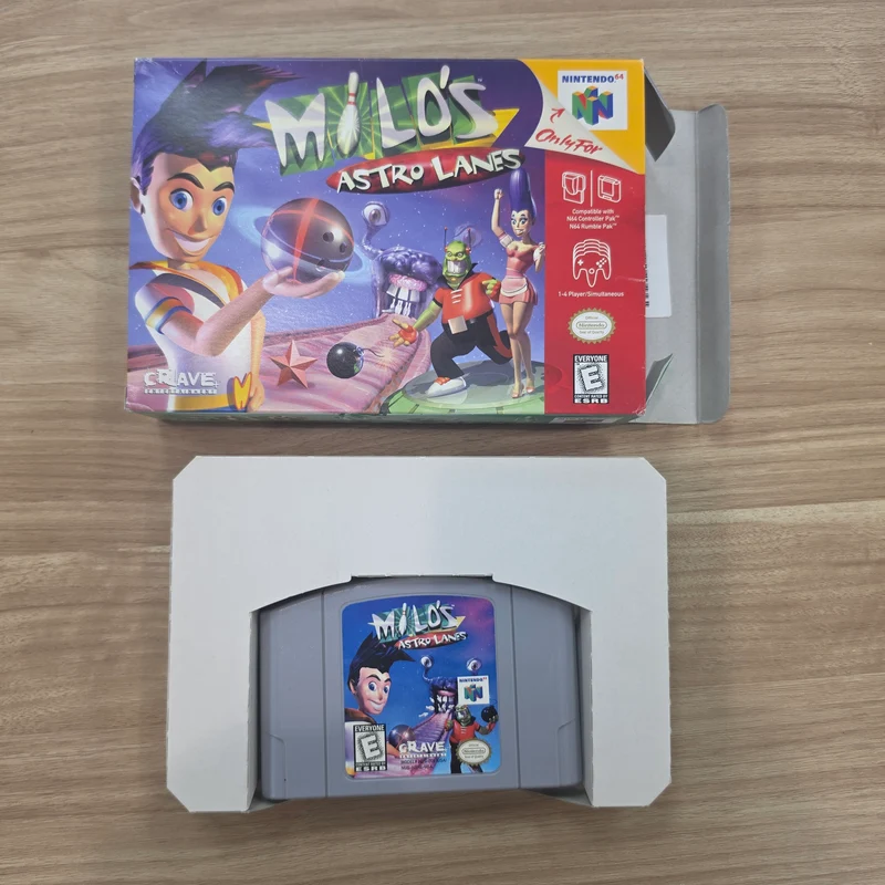 Milo's Astro Lanes - Nintendo N64