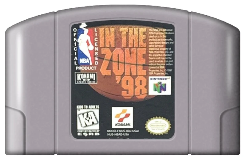 NBA In the Zone 98 - Nintendo N64