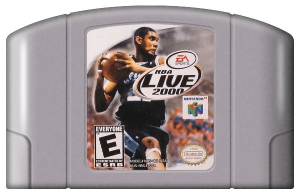 NBA Live 2000 - Nintendo N64