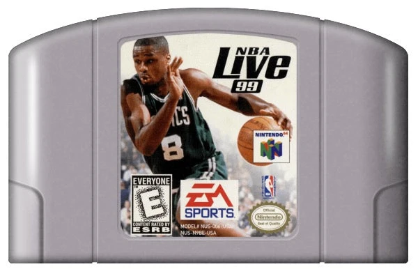 NBA Live 99 - Nintendo N64
