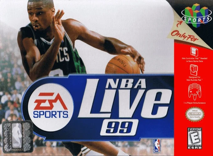 NBA Live 99 - Nintendo N64