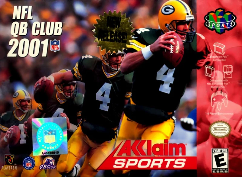 NFL Quarterback Club 2001 - Nintendo N64