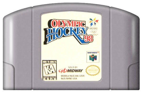 Olympic Hockey 98 - Nintendo N64