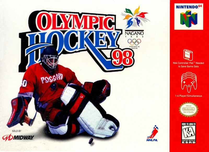 Olympic Hockey 98 - Nintendo N64