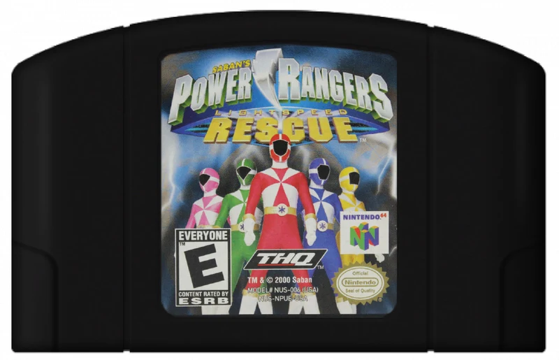 Power Rangers Lightspeed Rescue - Nintendo N64