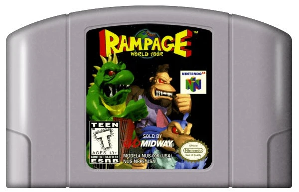 Rampage World Tour - Nintendo N64