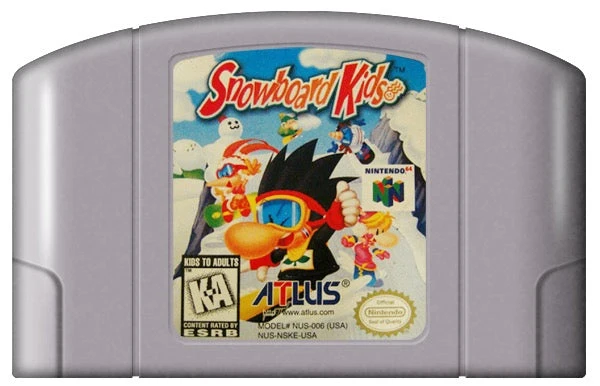 Snowboard Kids - Nintendo N64