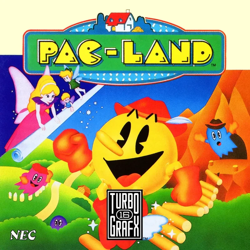 Pac - Land - TurboGrafx 16