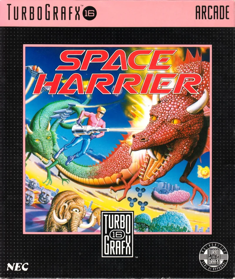 Space Harrier - TurboGrafx 16